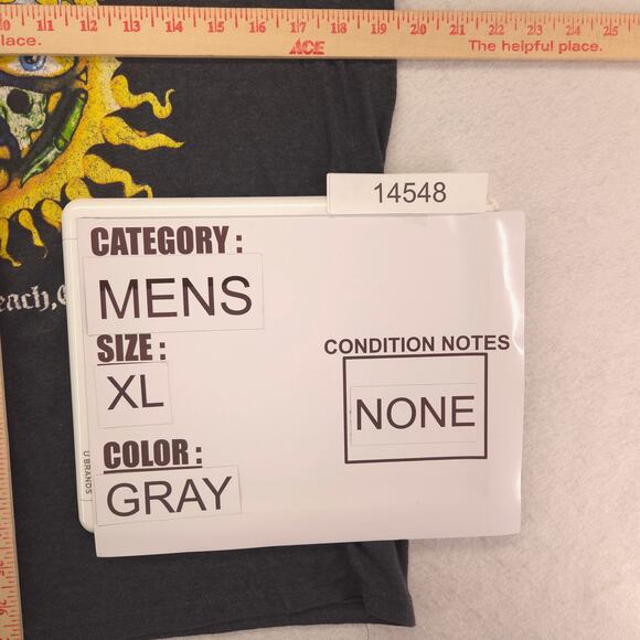 Sublime Band Short Sleeve Crew Neck Graphic Shirt Mens Size Extra Large XL Gray - Picture 8 of 9